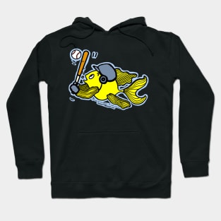 Baseball Fish Hoodie